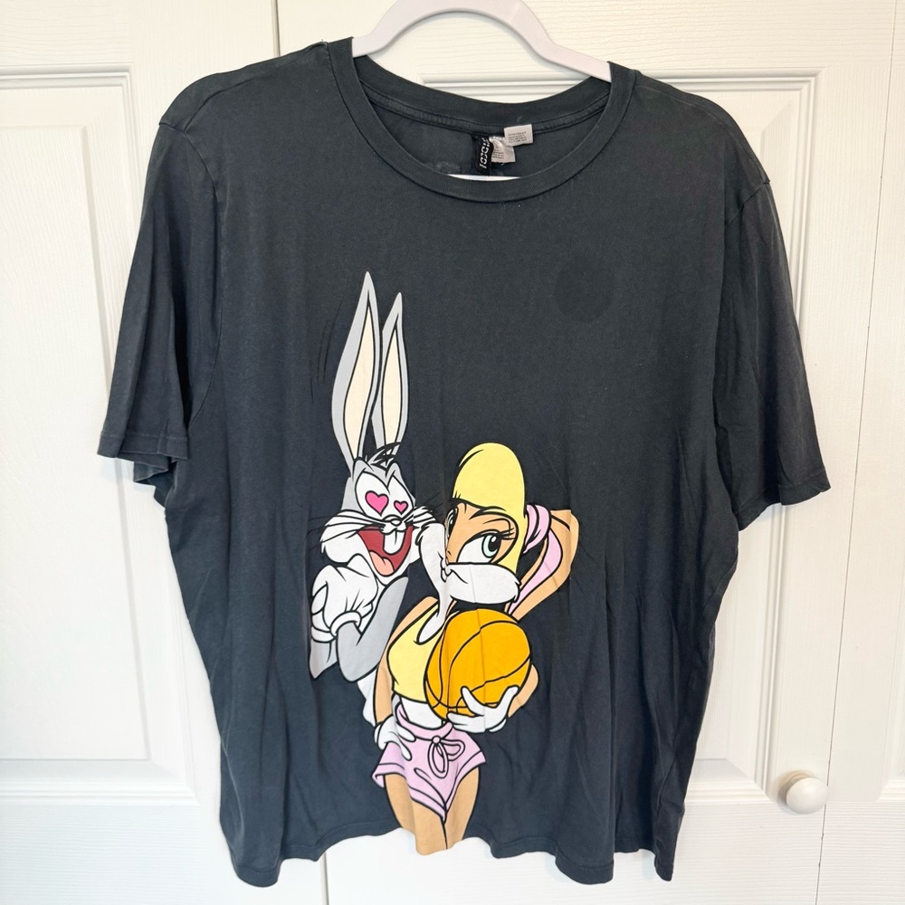 H&M Divided x WB Looney Tunes Short Sleeve Tee - LARGE